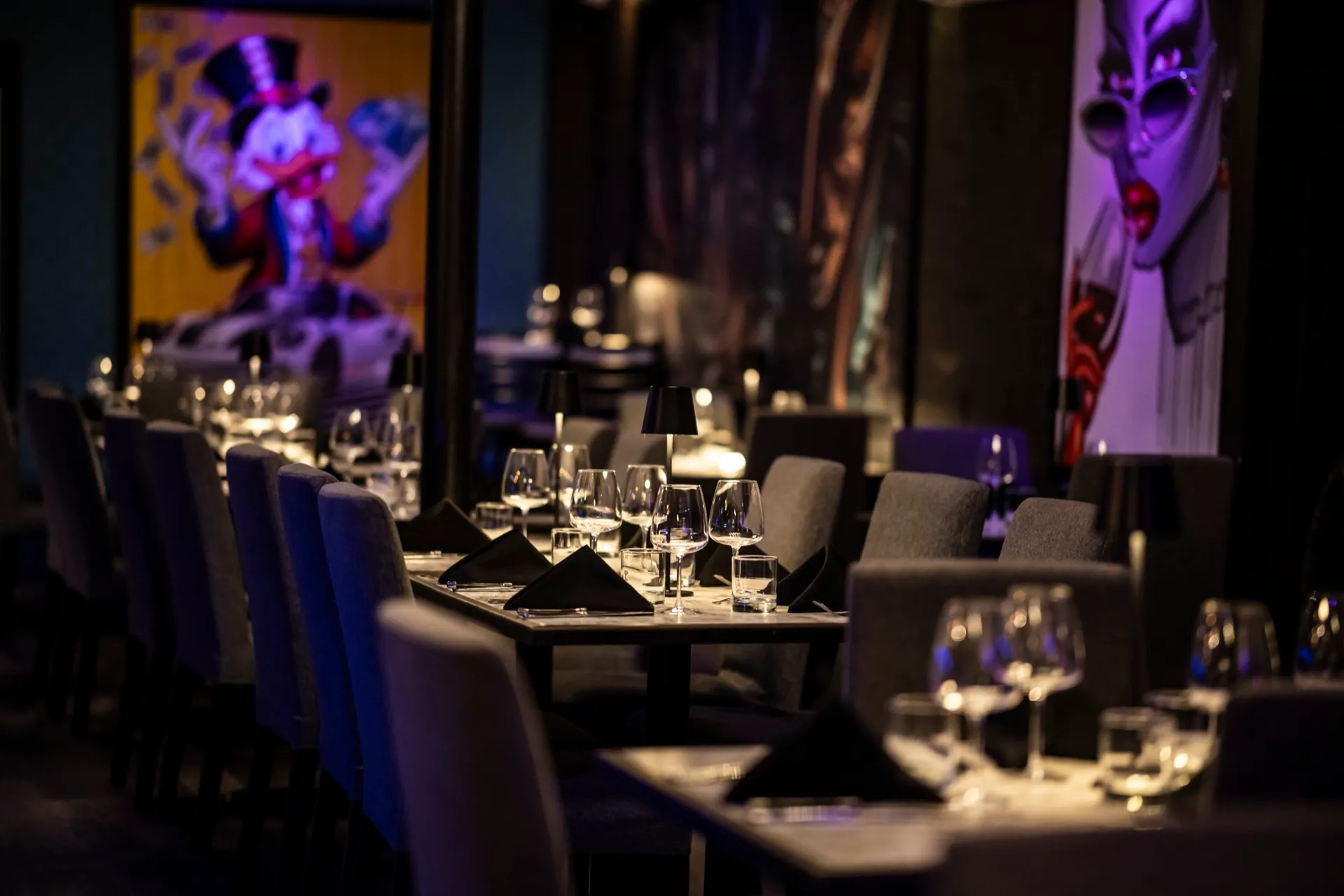 Exquisite dining atmosphere
